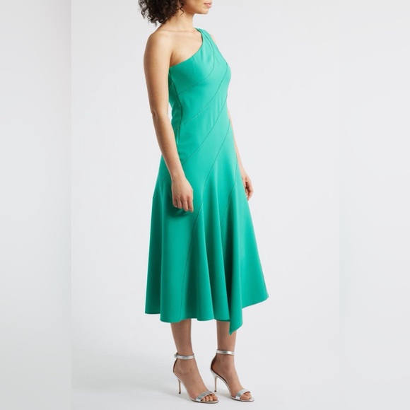 Vince Camuto Laguna One-Shoulder Dress - Picture 3 of 6